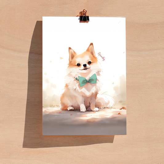 Custom Pet Portrait (Print Only, Not framed)